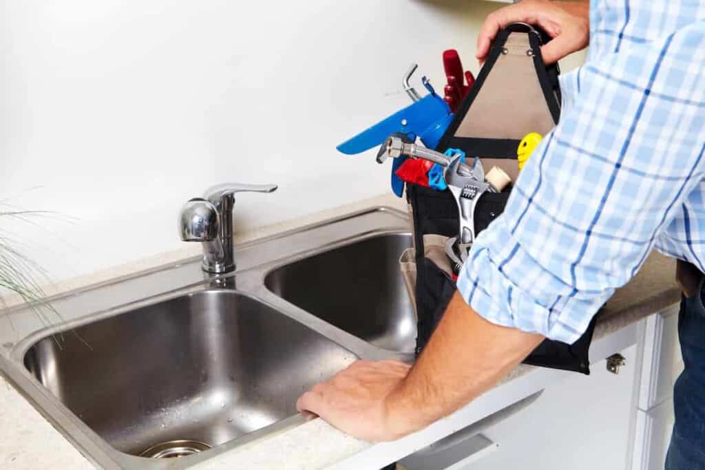 clogged-kitchen-sink-edmonton-alberta-1-1024×683